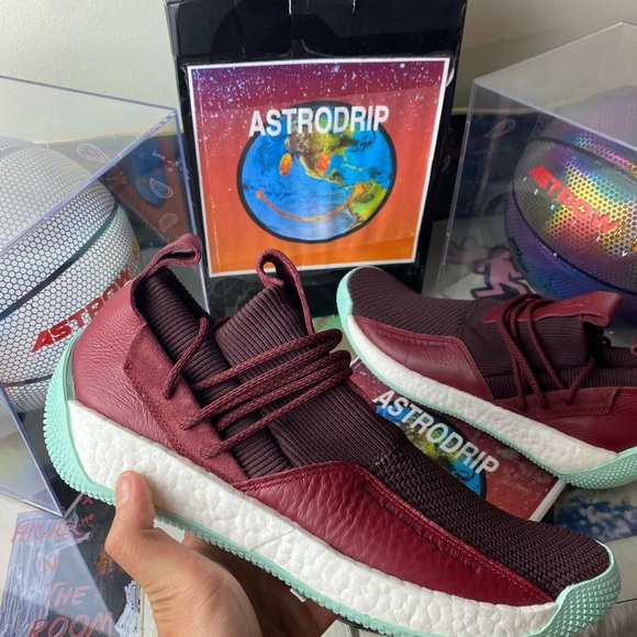🆕 Adidas Harden Vol. 2 LS - Maroon Mint - Mens 13 - Picture 10 of 10